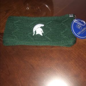 Michigan State Spartans knit headband/head-warmer